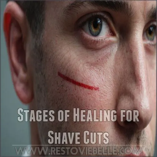 Stages of Healing for Shave Cuts