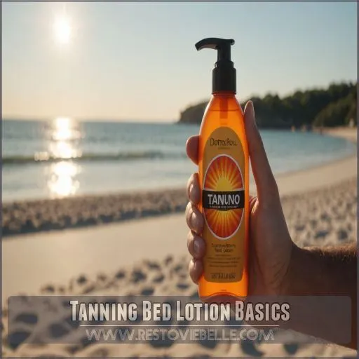 Tanning Bed Lotion Basics