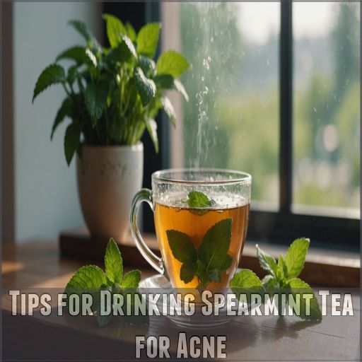 Tips for Drinking Spearmint Tea for Acne