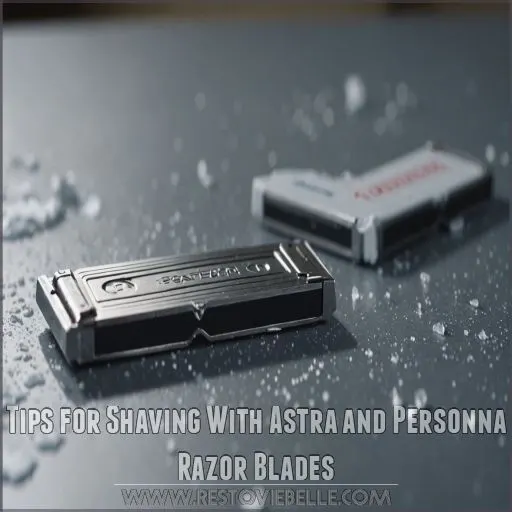 Tips for Shaving With Astra and Personna Razor Blades