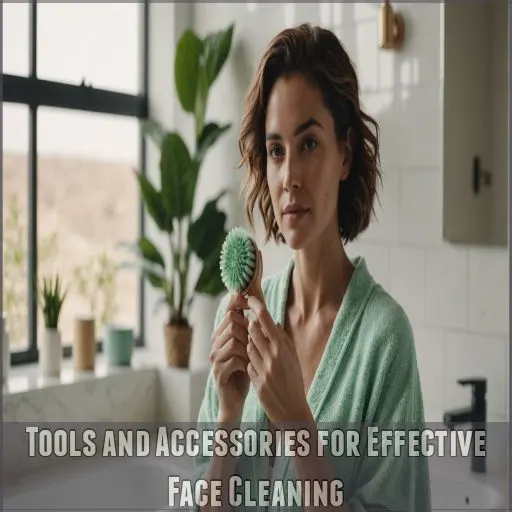 Tools and Accessories for Effective Face Cleaning