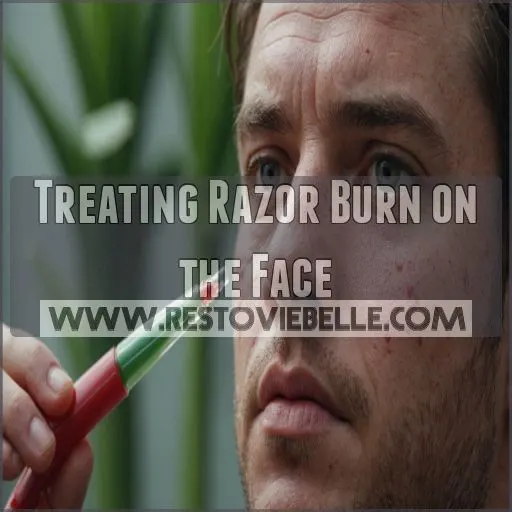 Treating Razor Burn on the Face