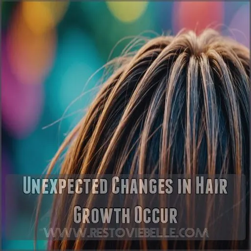 Unexpected Changes in Hair Growth Occur