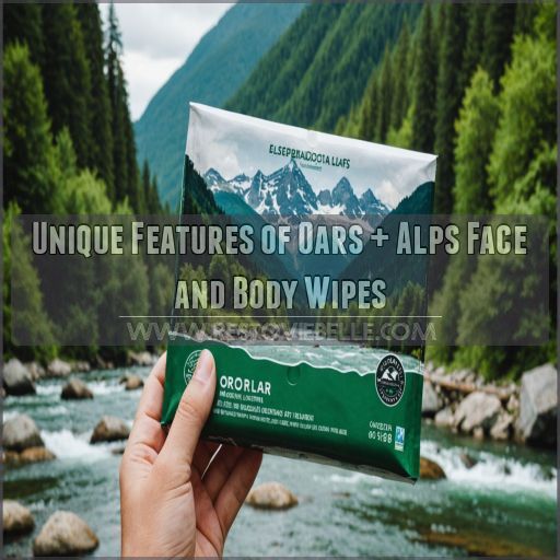 Unique Features of Oars + Alps Face and Body Wipes