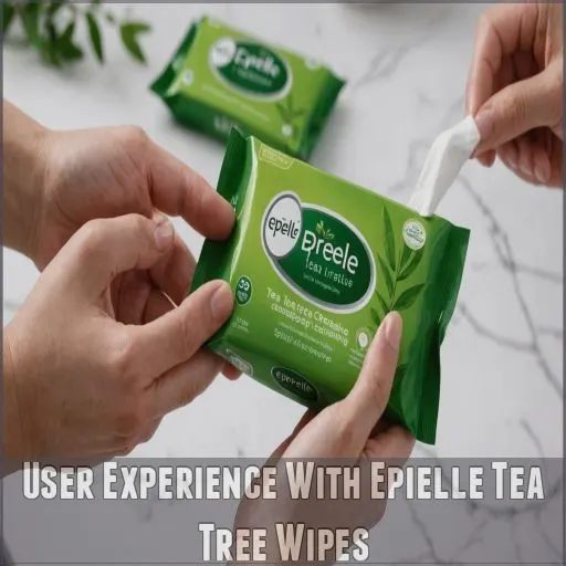 User Experience With Epielle Tea Tree Wipes