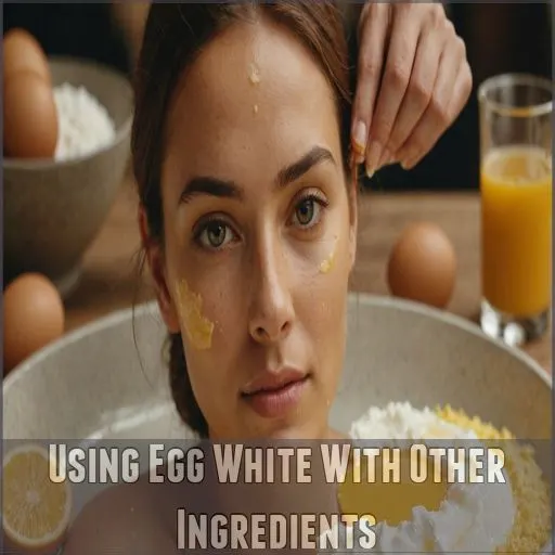 Using Egg White With Other Ingredients