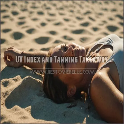 UV Index and Tanning Takeaway