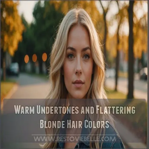 Warm Undertones and Flattering Blonde Hair Colors