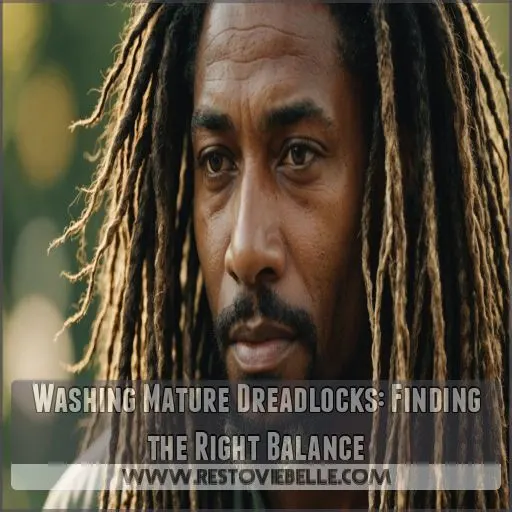 Washing Mature Dreadlocks: Finding the Right Balance