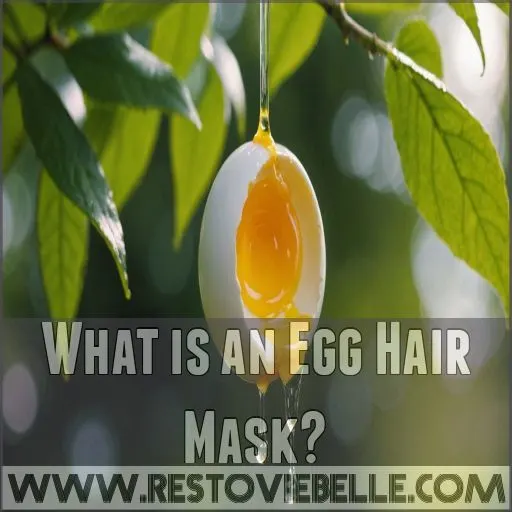 What is an Egg Hair Mask