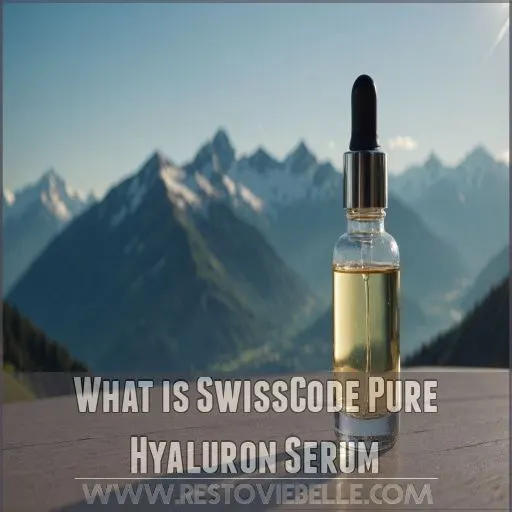 What is SwissCode Pure Hyaluron Serum