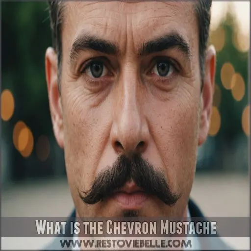 What is the Chevron Mustache