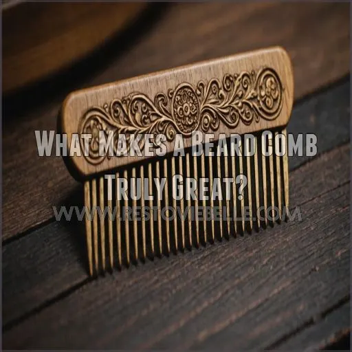 What Makes a Beard Comb Truly Great