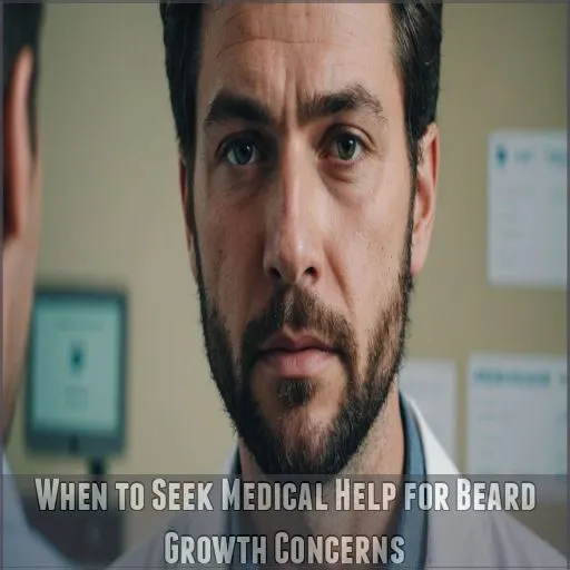 When to Seek Medical Help for Beard Growth Concerns