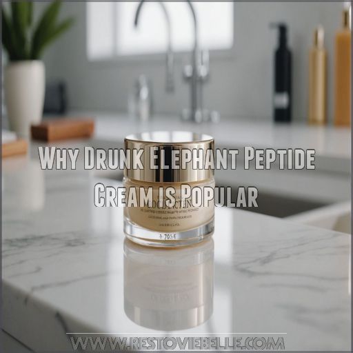 Why Drunk Elephant Peptide Cream is Popular