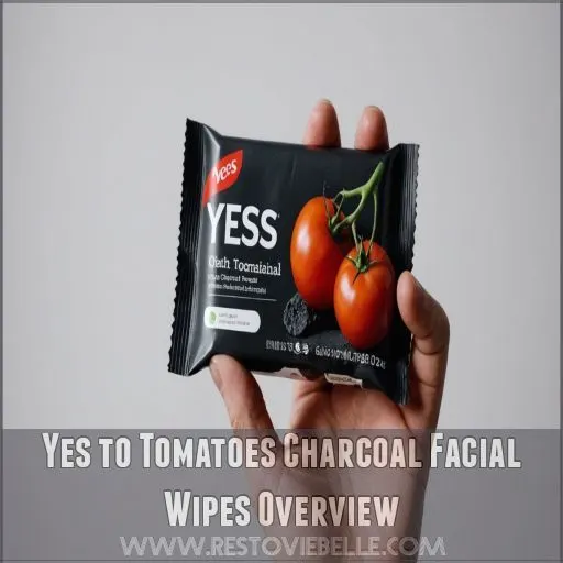 Yes to Tomatoes Charcoal Facial Wipes Overview