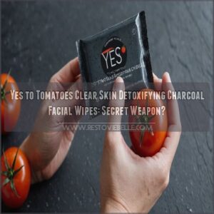 yes to tomatoes clear skin detoxifying charcoal facial wipes review