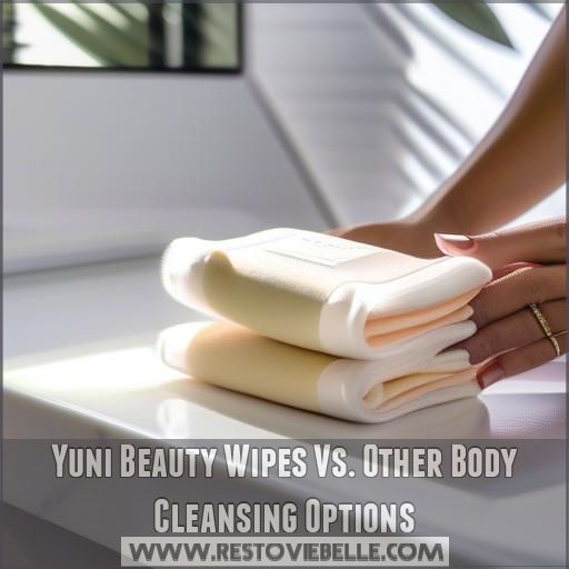 Yuni Beauty Wipes Vs. Other Body Cleansing Options