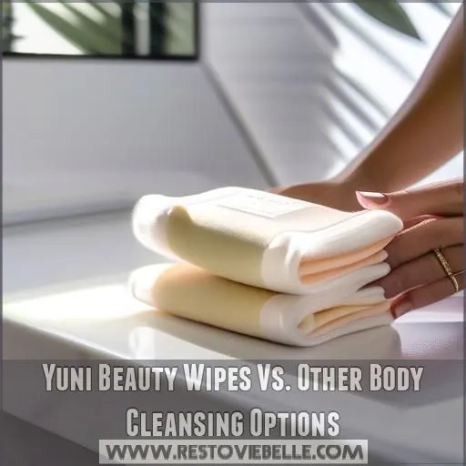 Yuni Beauty Wipes Vs. Other Body Cleansing Options