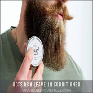 Acts as a Leave-in Conditioner