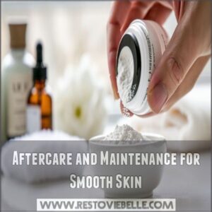 Aftercare and Maintenance for Smooth Skin