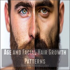 Age and Facial Hair Growth Patterns