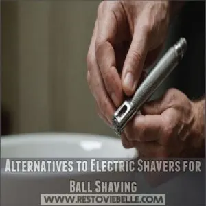 Alternatives to Electric Shavers for Ball Shaving