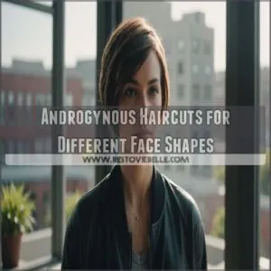 Androgynous Haircuts for Different Face Shapes