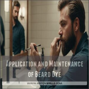 Application and Maintenance of Beard Dye