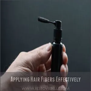 Applying Hair Fibers Effectively