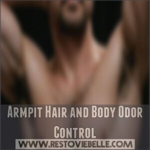 Armpit Hair and Body Odor Control