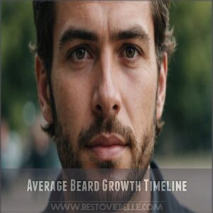 Average Beard Growth Timeline