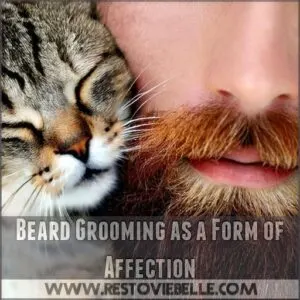 Beard Grooming as a Form of Affection