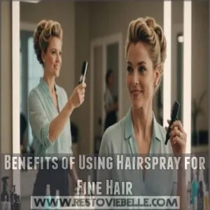 Benefits of Using Hairspray for Fine Hair