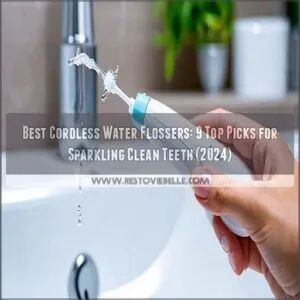 best cordless water flossers