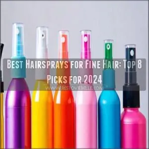 best hairsprays for fine hair