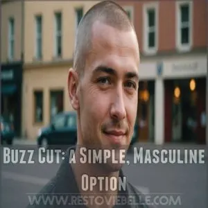 Buzz Cut: a Simple, Masculine Option