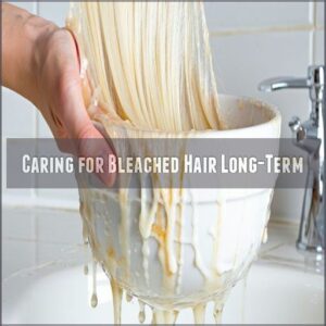 Caring for Bleached Hair Long-Term