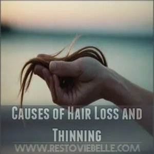 Causes of Hair Loss and Thinning