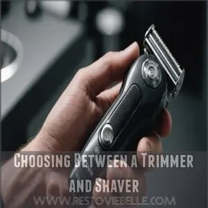 Choosing Between a Trimmer and Shaver