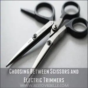 Choosing Between Scissors and Electric Trimmers