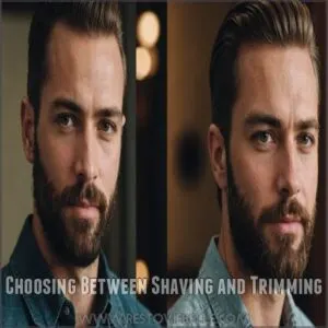 Choosing Between Shaving and Trimming