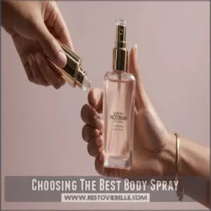 Choosing The Best Body Spray