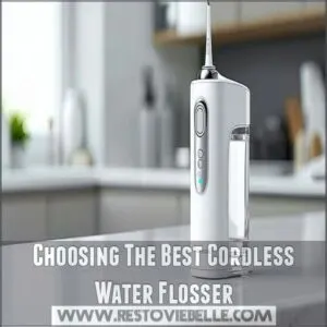 Choosing The Best Cordless Water Flosser