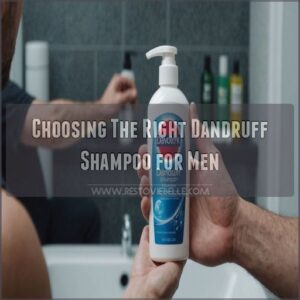 Choosing The Right Dandruff Shampoo for Men