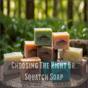 Choosing The Right Dr. Squatch Soap