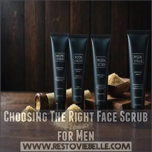 Choosing The Right Face Scrub for Men