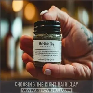 Choosing The Right Hair Clay