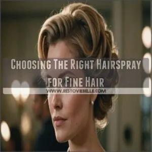 Choosing The Right Hairspray for Fine Hair