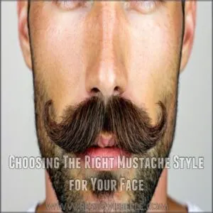 Choosing The Right Mustache Style for Your Face